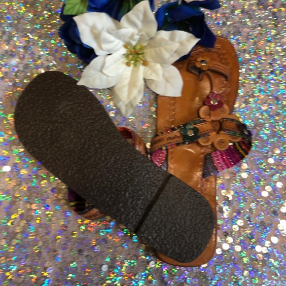 Sandals Flip Flops New Shoes For Women Casual Leather Comfortable Summers - Picture 2 of 8